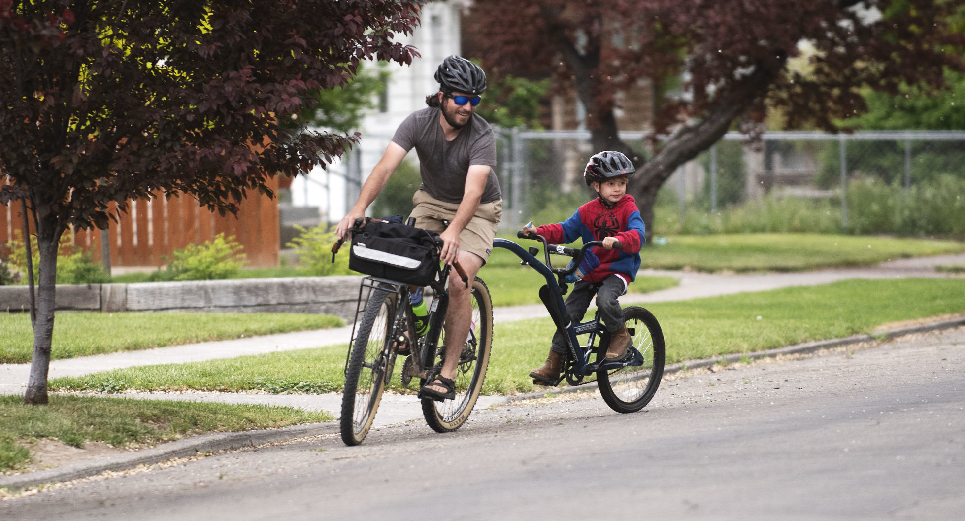 Teaching good biking habits early
